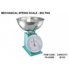 Creston FS-3420B Mechanical Spring Scale - Big Pan (Capacity: 20kg)